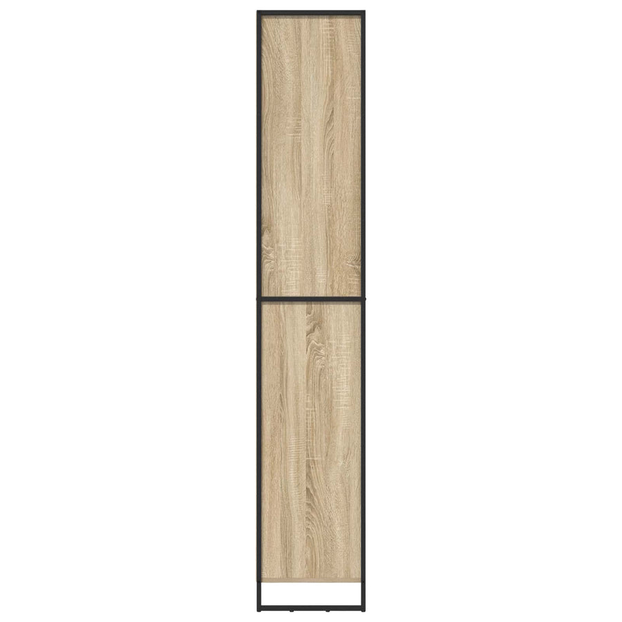 Hoge Kasten 2 pcs Sonoma 60 x 36 x 300 cm Bewerkt hout