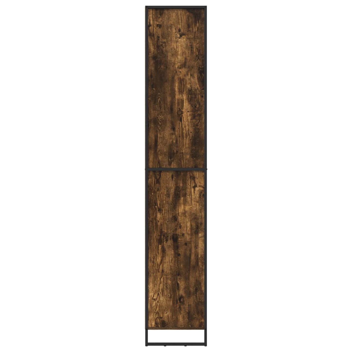 Hoge Kasten 2 pcs Rook Eik 60 x 36 x 300 cm Bewerkt hout
