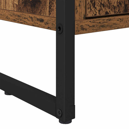 Hoge Kasten 2 pcs Oud Hout 60 x 36 x 300 cm Bewerkt hout