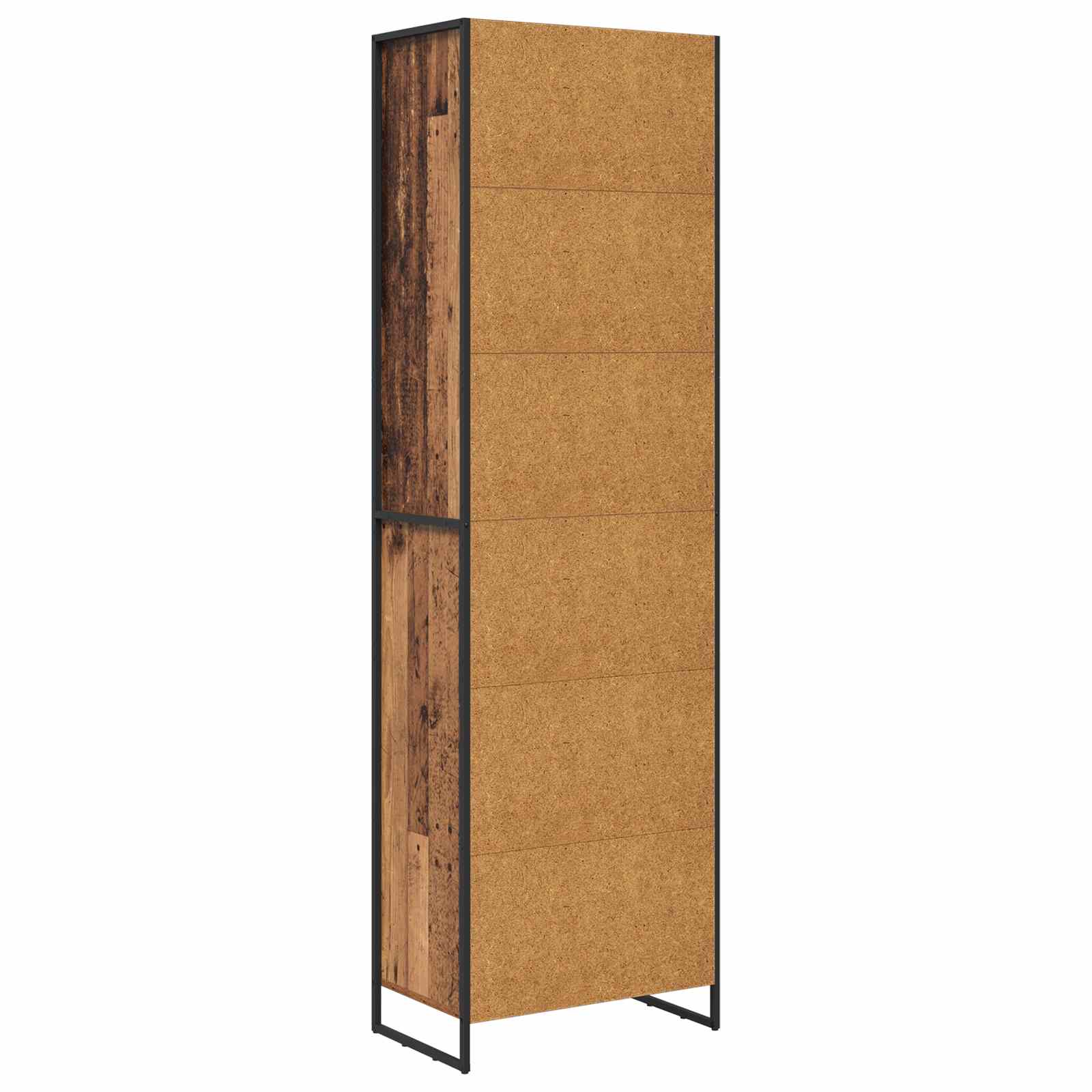Hoge Kasten 2 pcs Oud Hout 60 x 36 x 300 cm Bewerkt hout