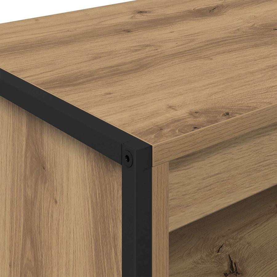 Hoge Kasten 2 pcs Ambachtelijk eiken 60 x 36 x 300 cm
