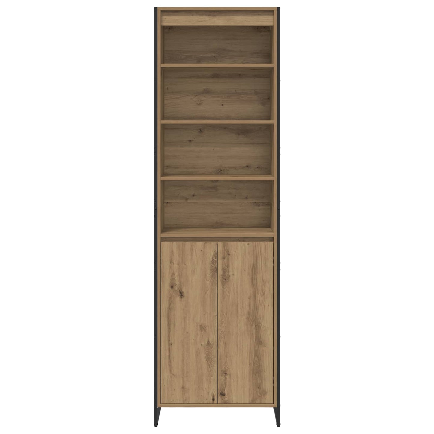 Hoge Kasten 2 pcs Ambachtelijk eiken 60 x 36 x 300 cm