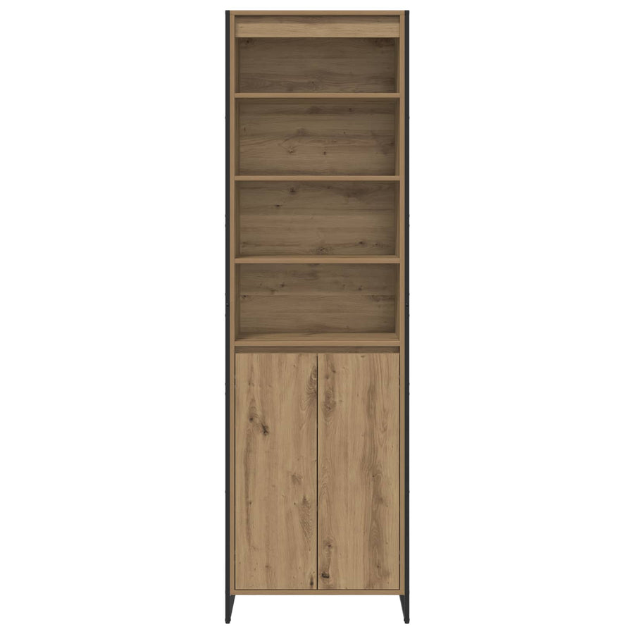 Hoge Kasten 2 pcs Ambachtelijk eiken 60 x 36 x 300 cm