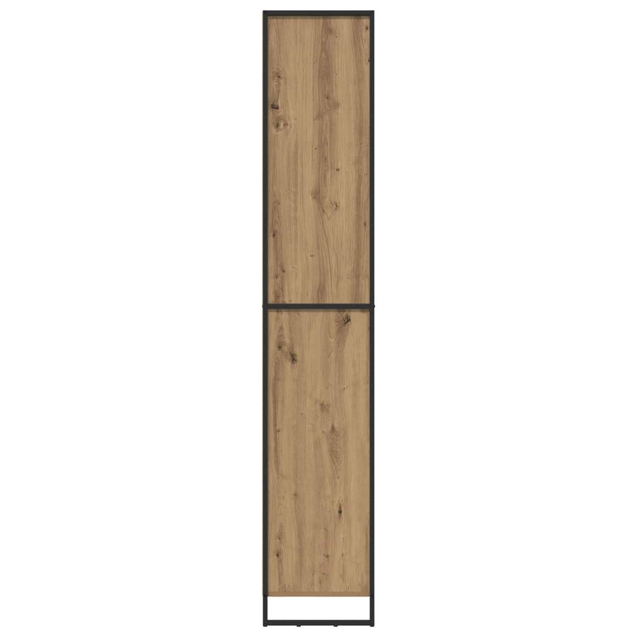 Hoge Kasten 2 pcs Ambachtelijk eiken 60 x 36 x 300 cm