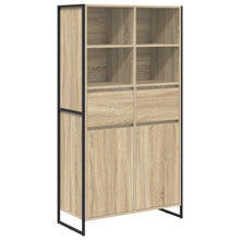 Dressoir met lade 2 pcs Sonoma 81 x 36 x 150.5 cm Bewerkt hout