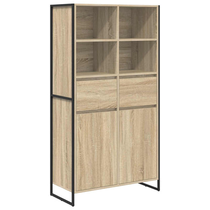 Dressoir met lade 2 pcs Sonoma 81 x 36 x 150.5 cm Bewerkt hout