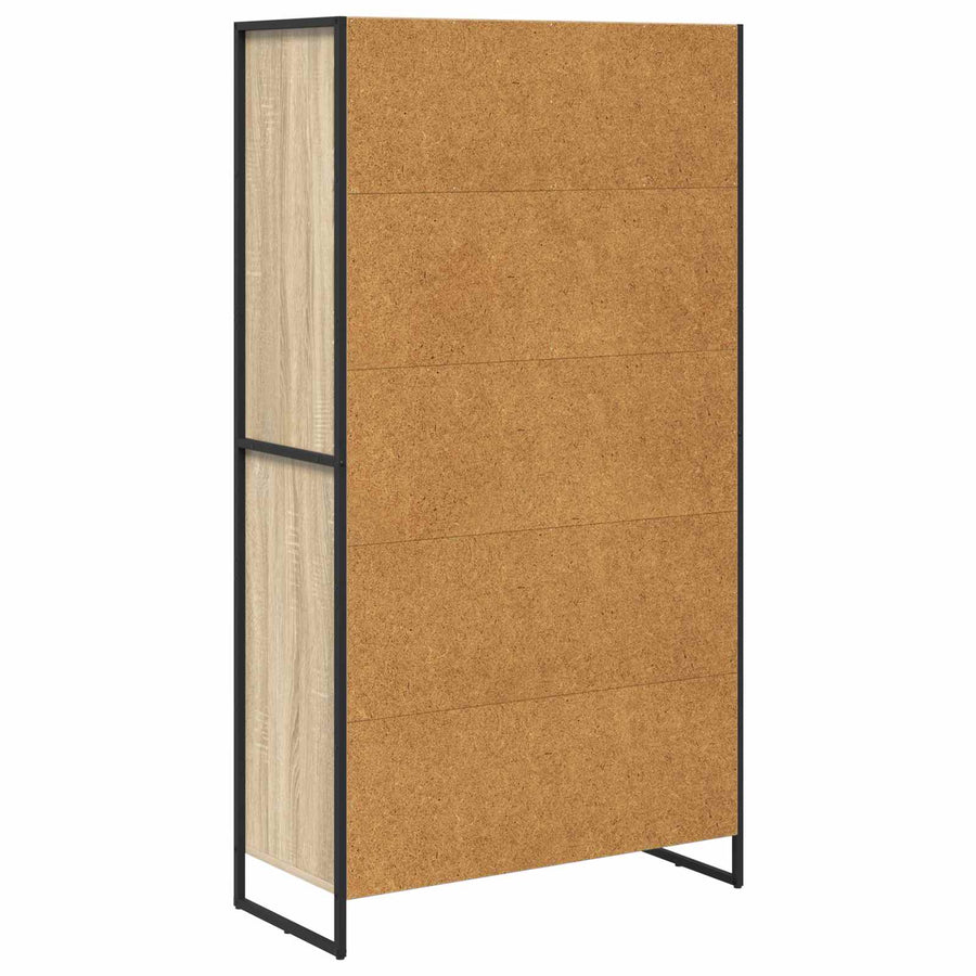 Dressoir met lade 2 pcs Sonoma 81 x 36 x 150.5 cm Bewerkt hout