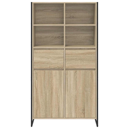 Dressoir met lade 2 pcs Sonoma 81 x 36 x 150.5 cm Bewerkt hout