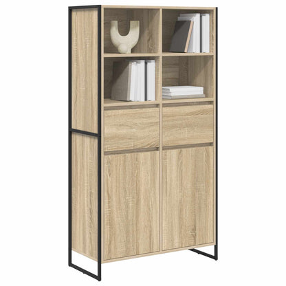 Dressoir met lade 2 pcs Sonoma 81 x 36 x 150.5 cm Bewerkt hout