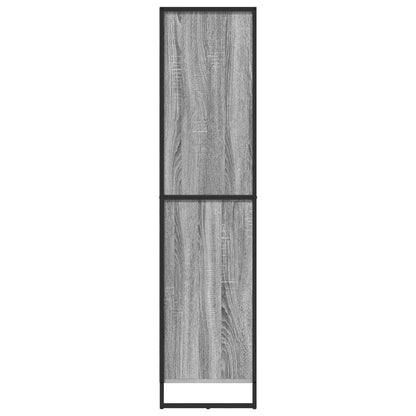 Dressoir 2 pcs Grijs Sonoma 81 x 36 x 150.5 cm Bewerkt hout