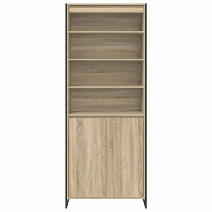 Hoge Kasten 2 pcs Sonoma 60 x 36 x 300 cm Bewerkt hout