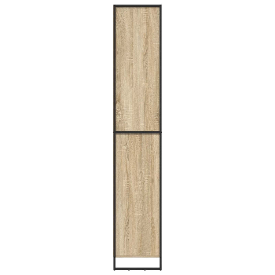 Hoge Kasten 2 pcs Sonoma 60 x 36 x 300 cm Bewerkt hout