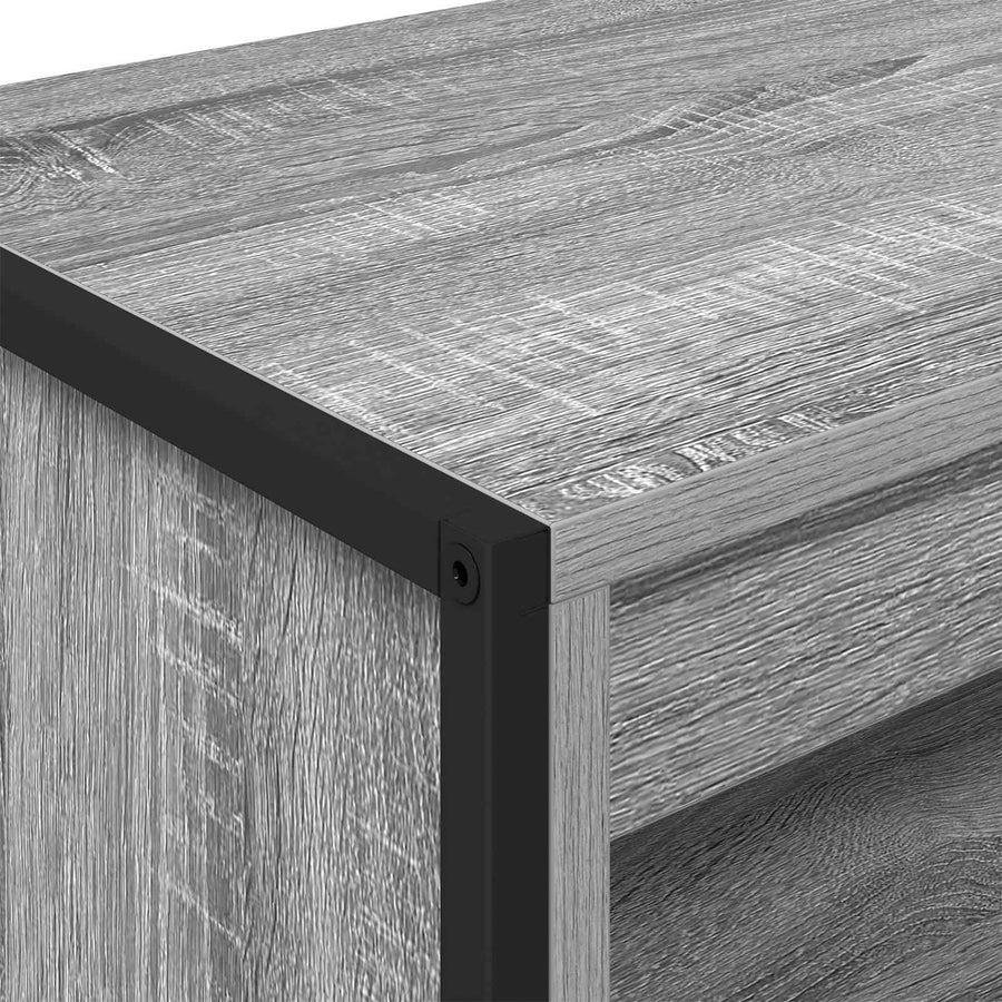 Hoge Kasten 2 pcs Grijs Sonoma 60 x 36 x 300 cm Bewerkt hout