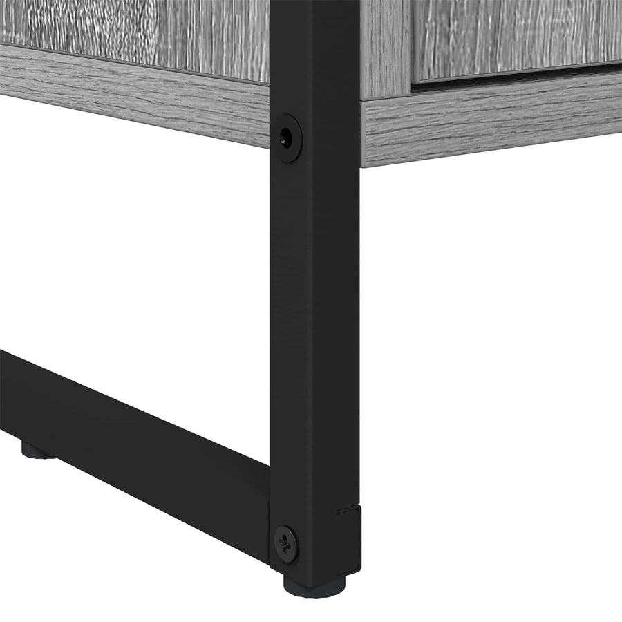 Hoge Kasten 2 pcs Grijs Sonoma 60 x 36 x 300 cm Bewerkt hout