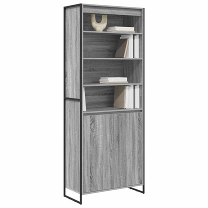 Hoge Kasten 2 pcs Grijs Sonoma 60 x 36 x 300 cm Bewerkt hout