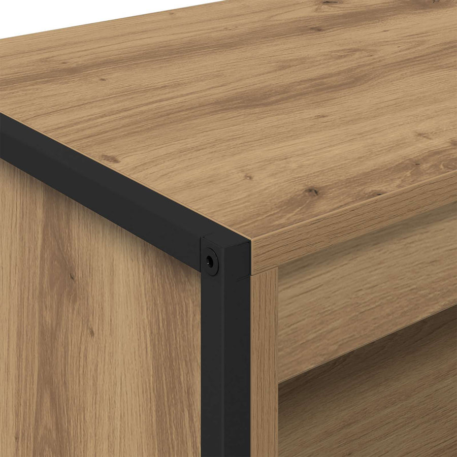 Hoge Kasten 2 pcs Ambachtelijk eiken 60 x 36 x 300 cm