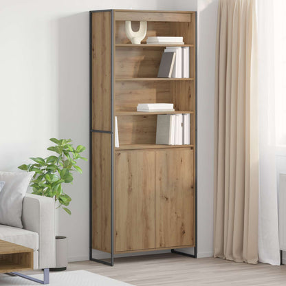 Hoge Kasten 2 pcs Ambachtelijk eiken 60 x 36 x 300 cm