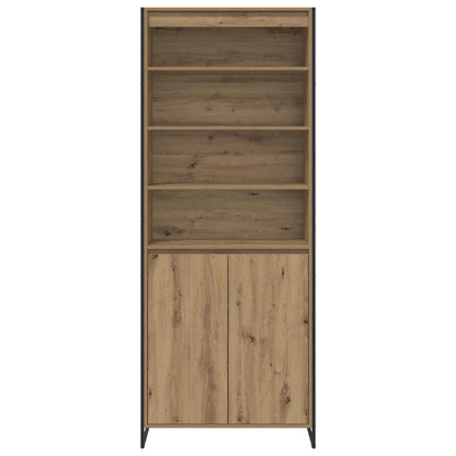 Hoge Kasten 2 pcs Ambachtelijk eiken 60 x 36 x 300 cm
