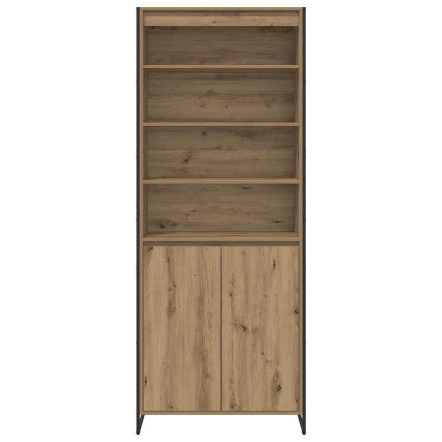 Hoge Kasten 2 pcs Ambachtelijk eiken 60 x 36 x 300 cm