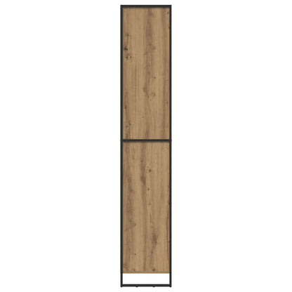 Hoge Kasten 2 pcs Ambachtelijk eiken 60 x 36 x 300 cm