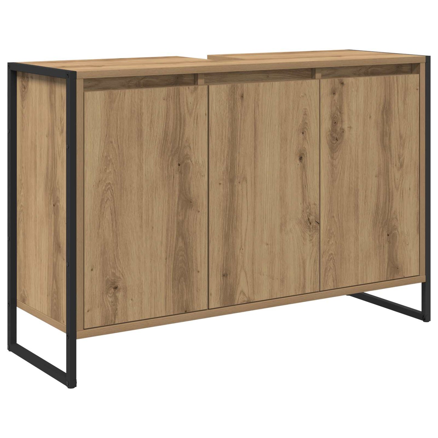 Badkamermeubelset met lade met plank Artisan Eiken Bewerkt hout