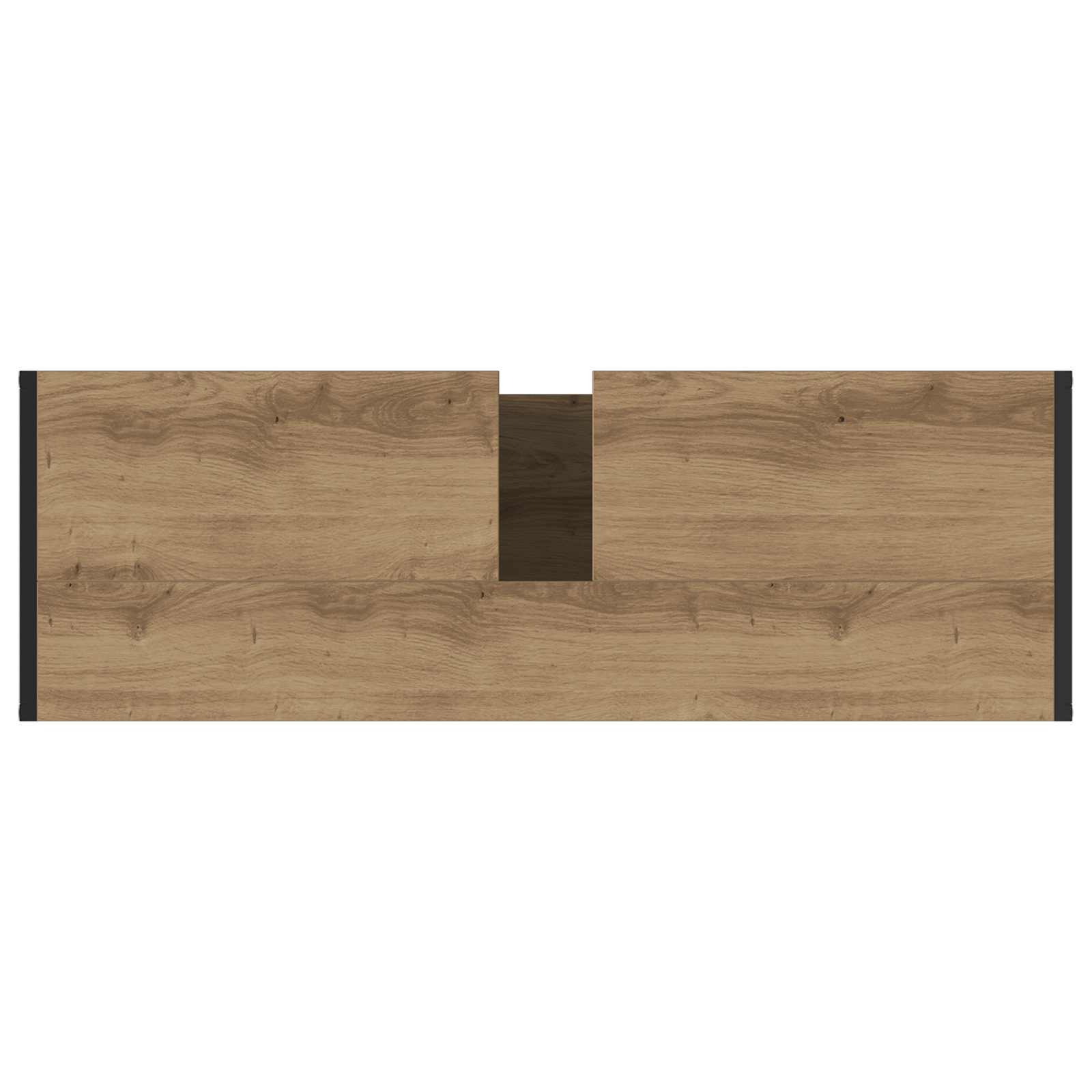 Badkamermeubelset met lade met plank Artisan Eiken Bewerkt hout