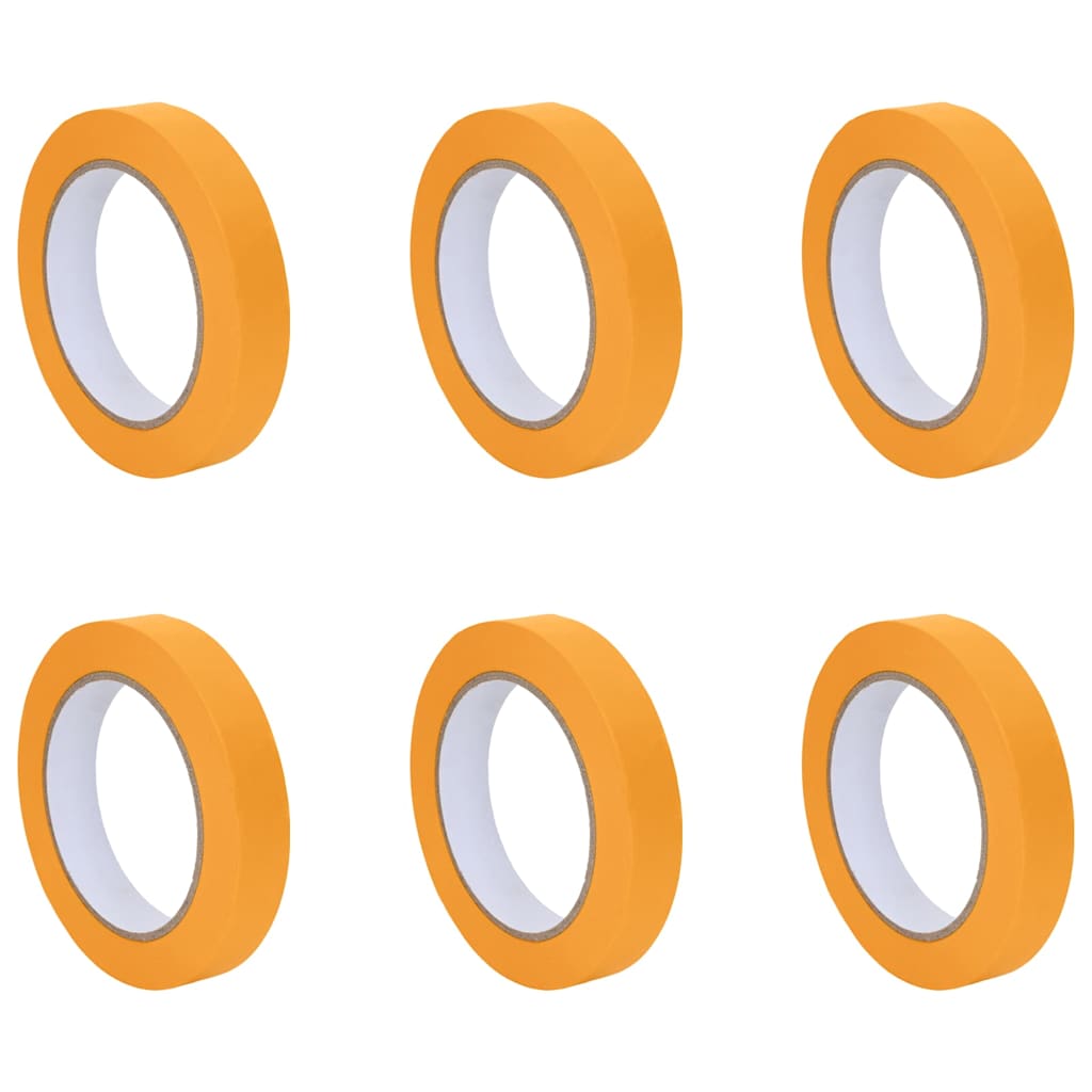 Verf Maskertapes 6 pcs Geel 19mm x 50m Papier