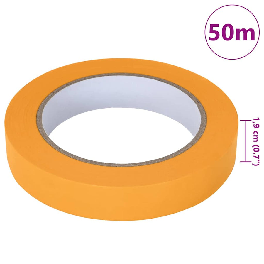 Verf Maskertapes 6 pcs Geel 19mm x 50m Papier