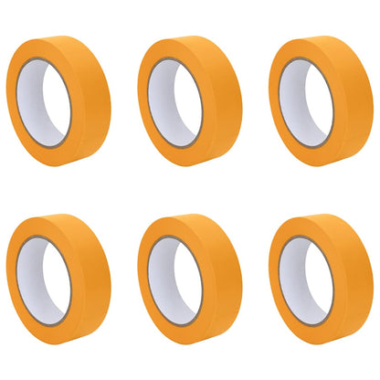 Verf Maskertapes 6 pcs Geel 30mm x 50m Papier