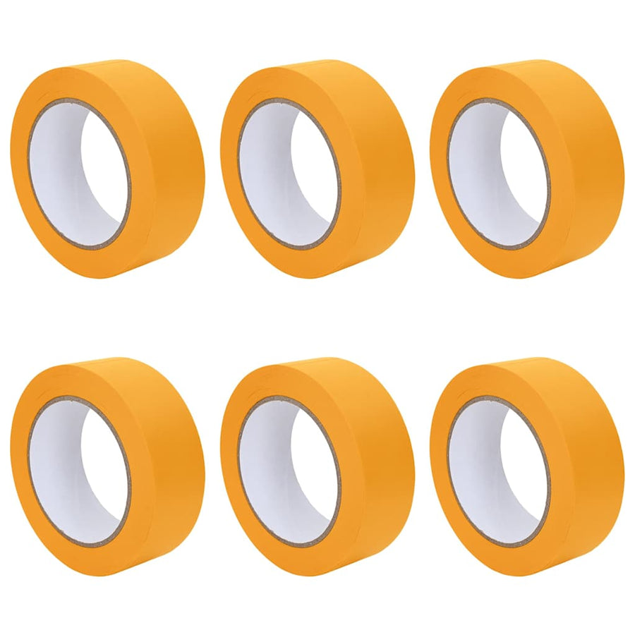 Verf Maskertapes 6 pcs Geel 38mm x 50m Papier