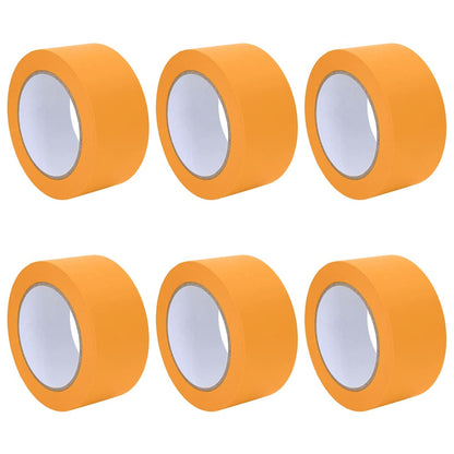 Verf Maskertapes 6 pcs Geel 50mm x 50m Papier