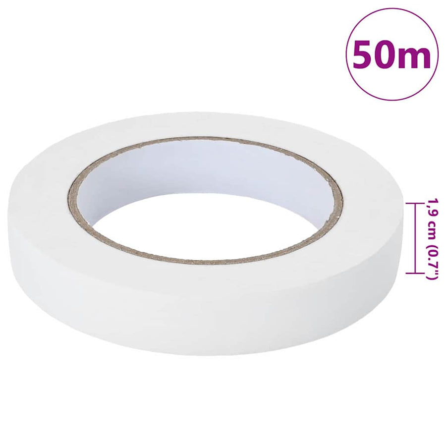Verf Maskertapes 24 pcs Wit 19mm x 50m Papier