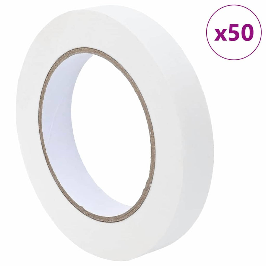 Verf Maskertapes 50 pcs Wit 19mm x 50m Papier