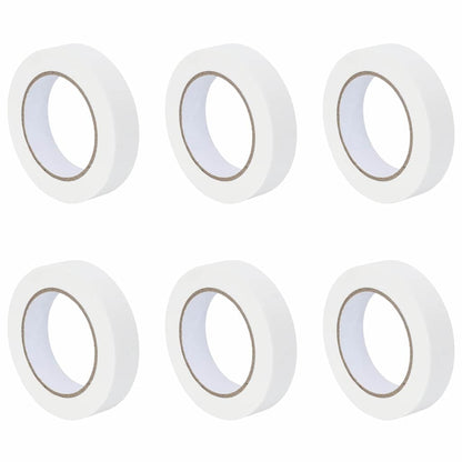 Verf Maskertapes 6 pcs Wit 25mm x 50m Papier