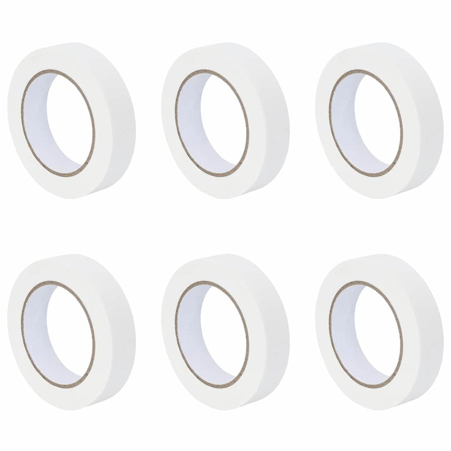 Verf Maskertapes 6 pcs Wit 25mm x 50m Papier