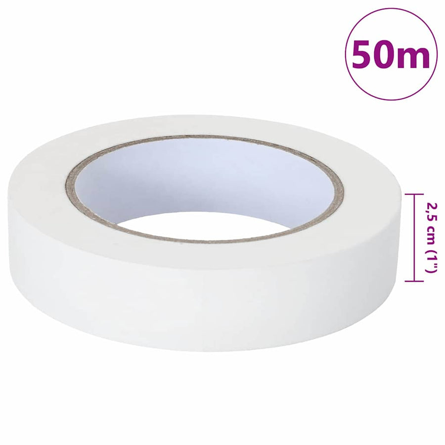 Verf Maskertapes 6 pcs Wit 25mm x 50m Papier