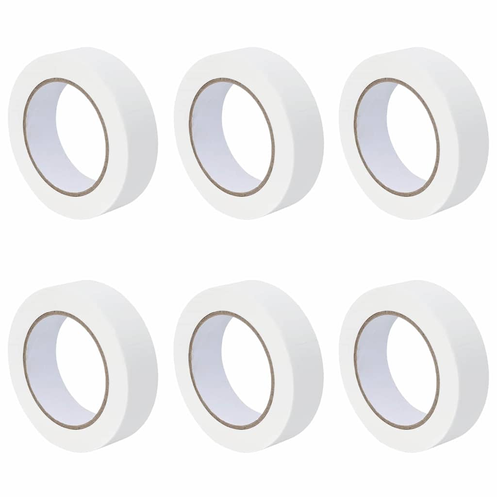 Verf Maskertapes 6 pcs Wit 30mm x 50m Papier