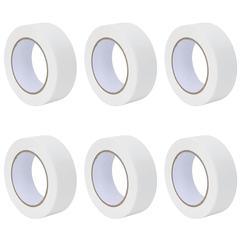 Verf Maskertapes 6 pcs Wit 38mm x 50m Papier