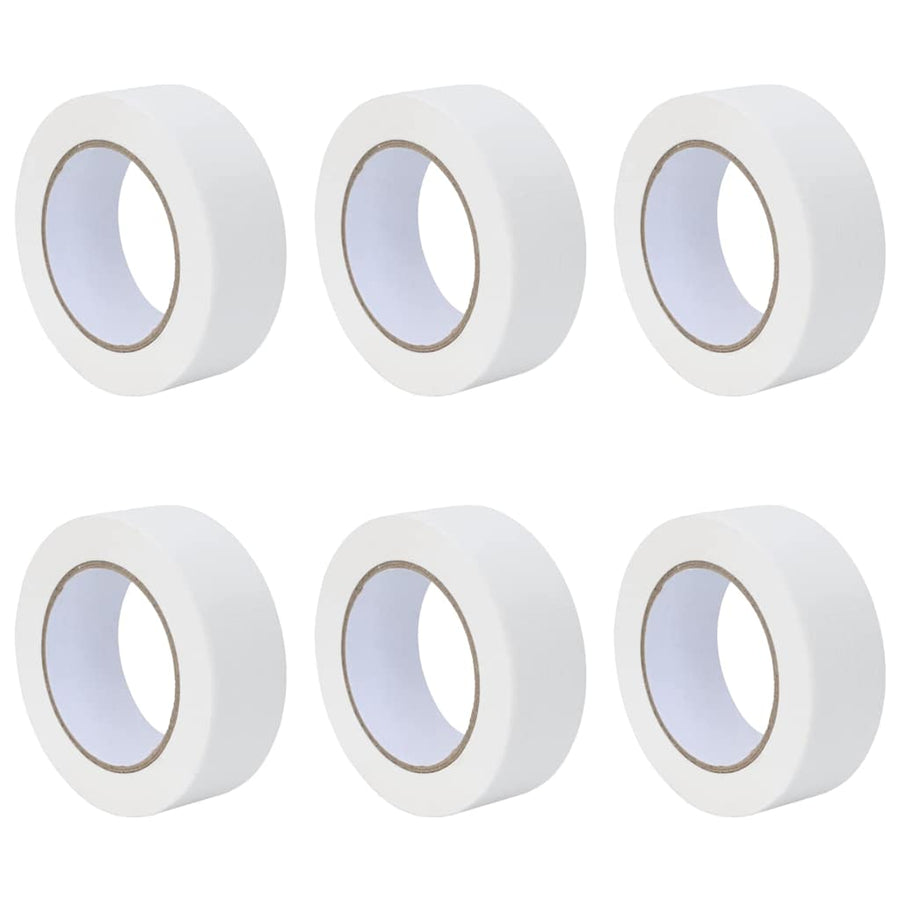 Verf Maskertapes 6 pcs Wit 38mm x 50m Papier