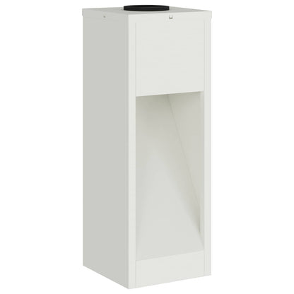 Zonne LED Padverlichting 2 pcs Wit Koudgewalst staal