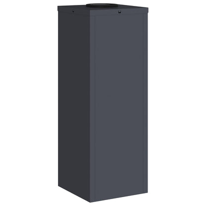 Zonne LED Padverlichting 2 pcs Antraciet Koudgewalst staal