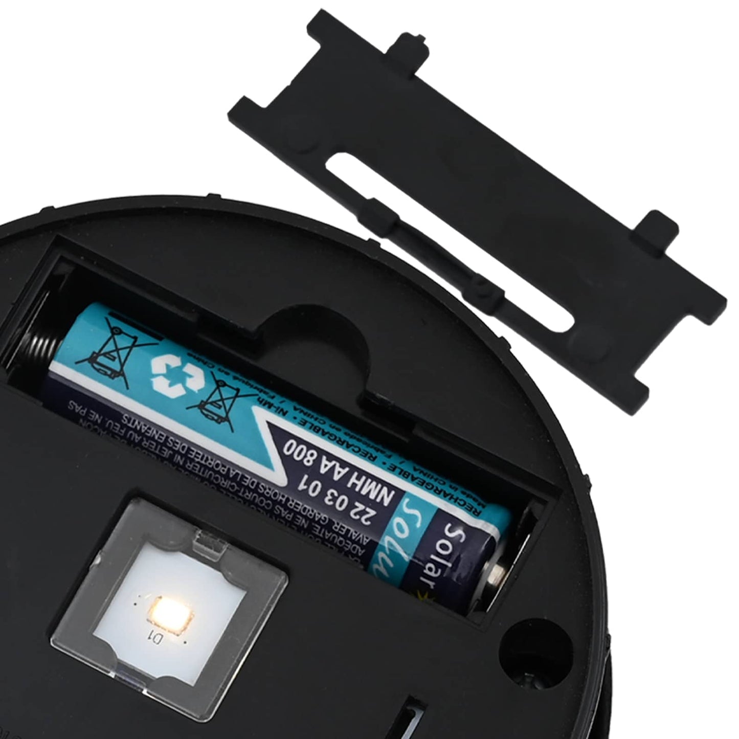 Zonne LED Padverlichting 2 pcs Olijf Groen Koudgewalst staal
