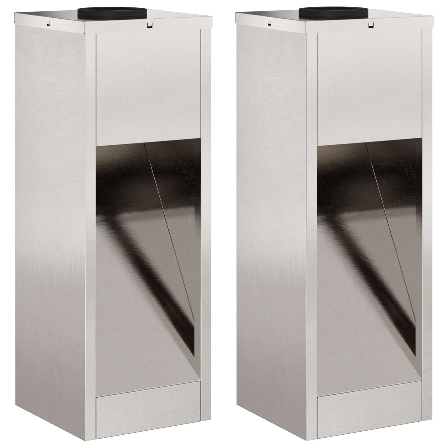 Zonne LED Padverlichting 2 pcs Roestvrij staal Roestvrij staal