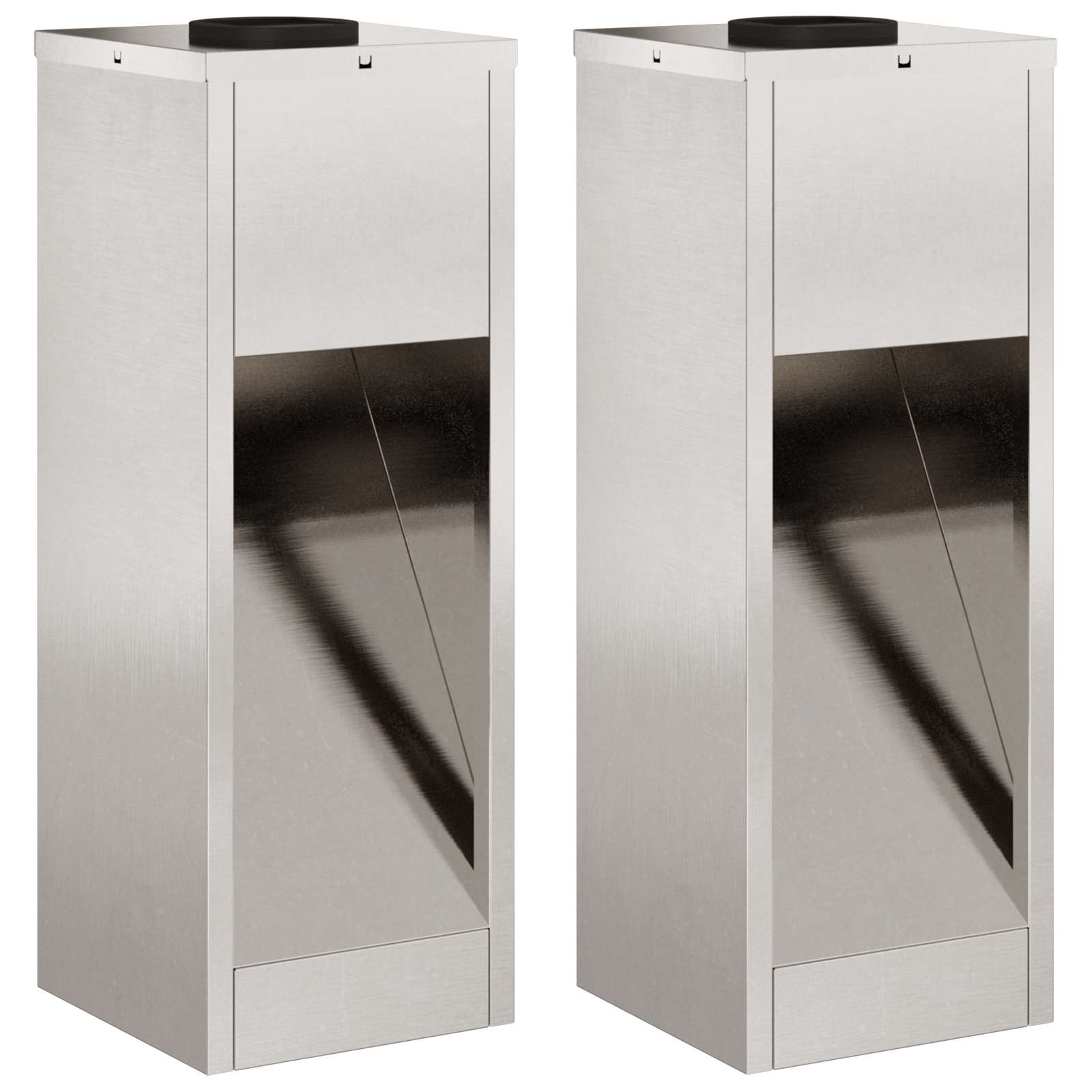 Zonne LED Padverlichting 2 pcs Roestvrij staal Roestvrij staal