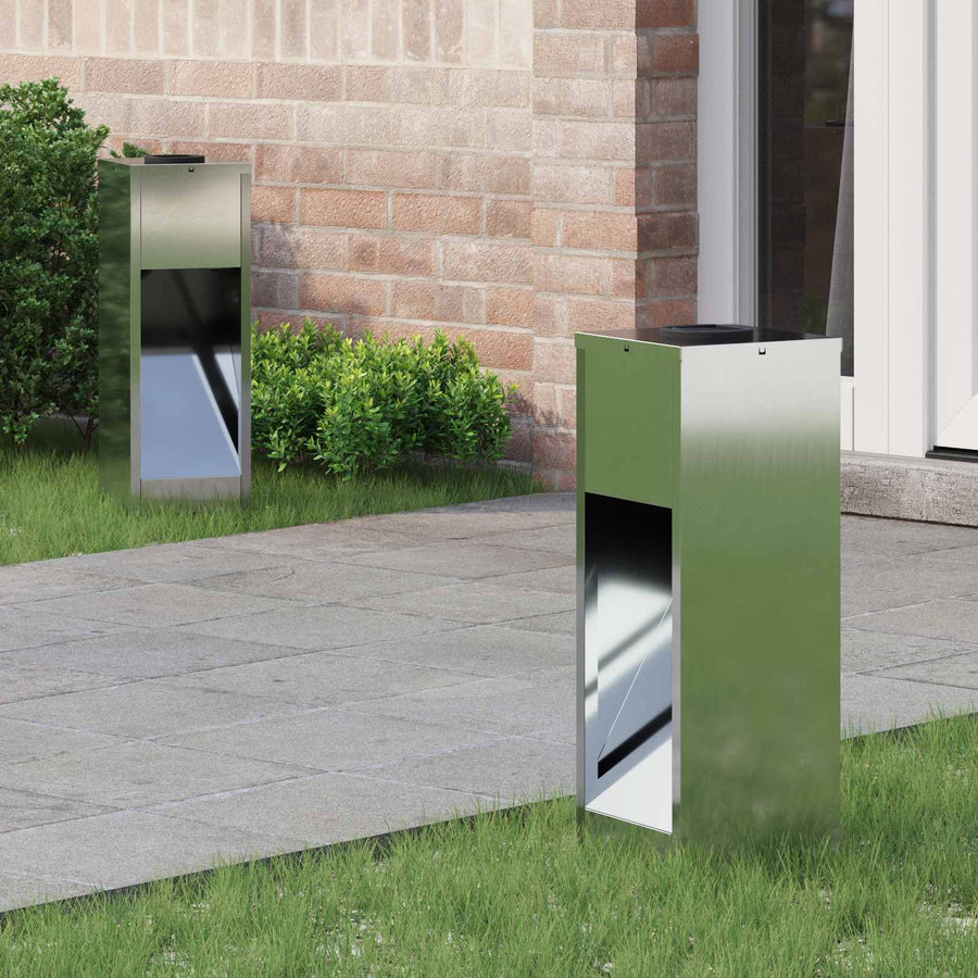 Zonne LED Padverlichting 2 pcs Gegalvaniseerd Gegalvaniseerd