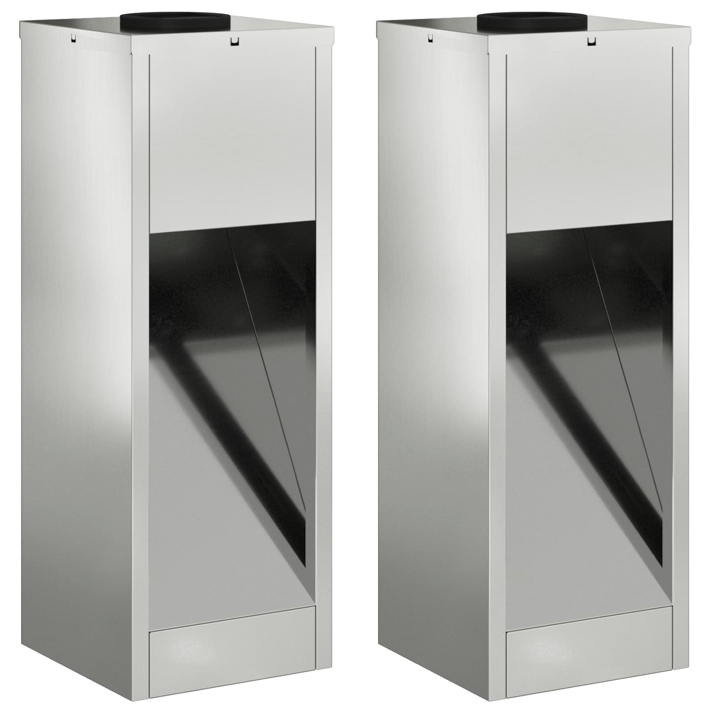 Zonne LED Padverlichting 2 pcs Gegalvaniseerd Gegalvaniseerd