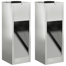 Zonne LED Padverlichting 2 pcs Gegalvaniseerd Gegalvaniseerd