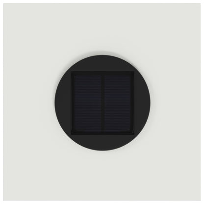 Zonne Led Padverlichting 2 Pcs Koudgewalst Staal 18 x 18 x 80 cm Wit