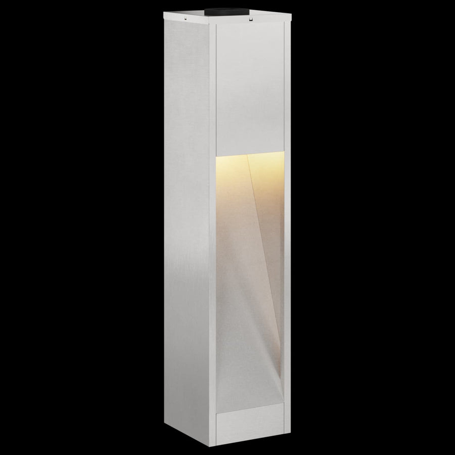 Zonne Led Padverlichting 2 Pcs 18 x 18 x 80 cm Roestvrij staal
