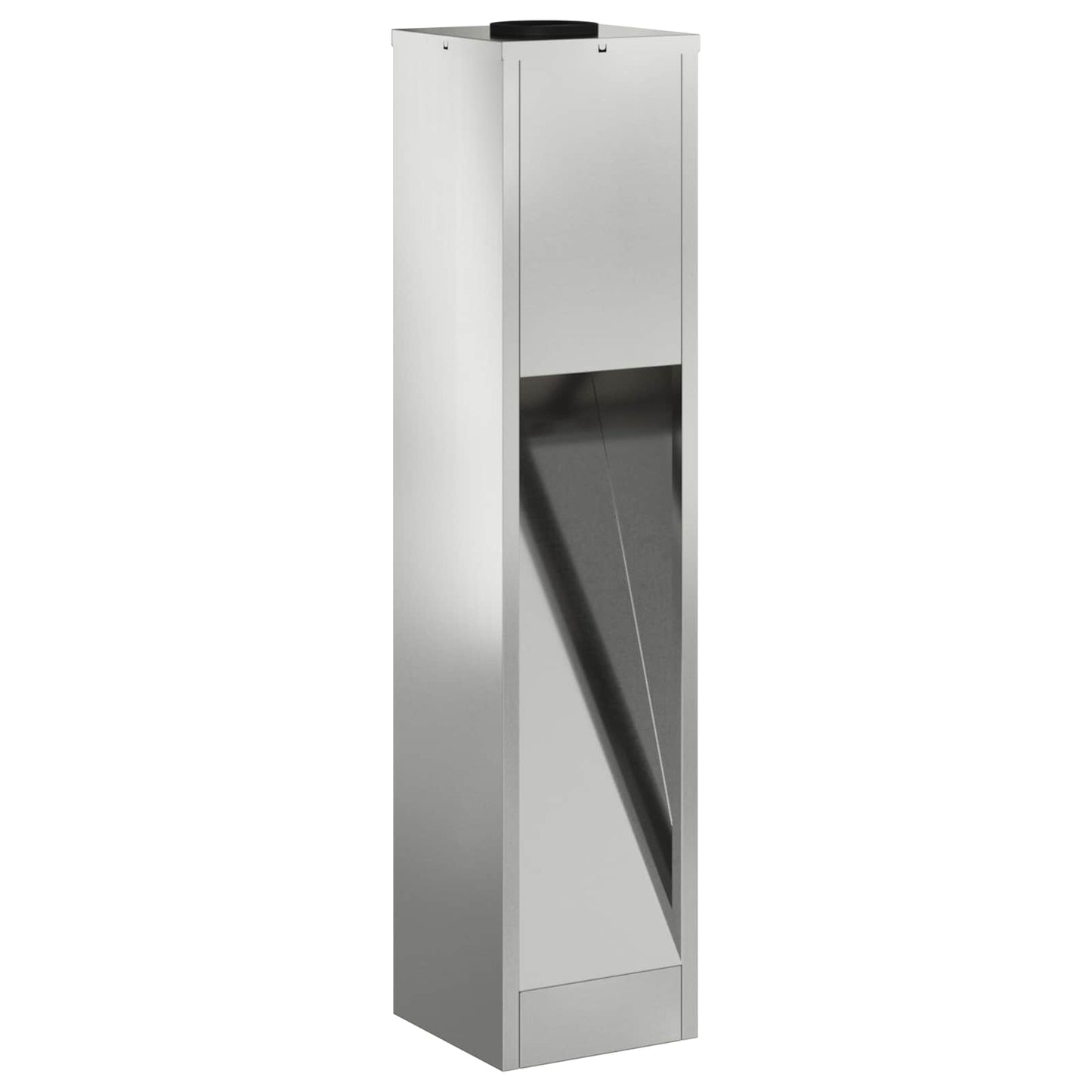 Zonne Led Padverlichting 2 Pcs Gegalvaniseerd Gegalvaniseerd 18 x 18 x 80 cm Geëgalvaniseerd staal